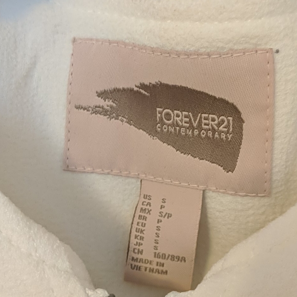 Sz S White Dressy Jacket - Picture 2 of 2